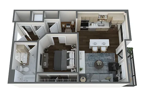 Floor plan Brookhaven
