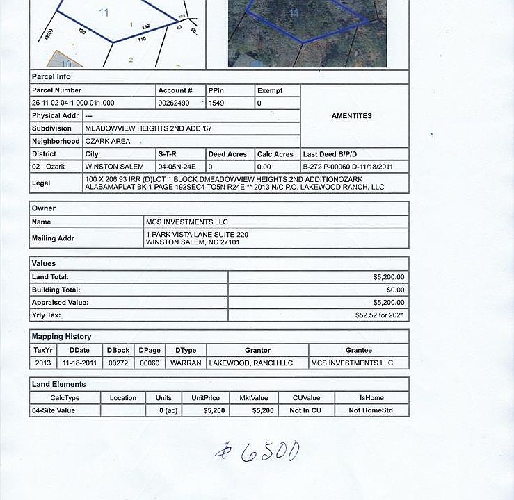 2nd image of 0 Briarcliff Rd Lot 1-D