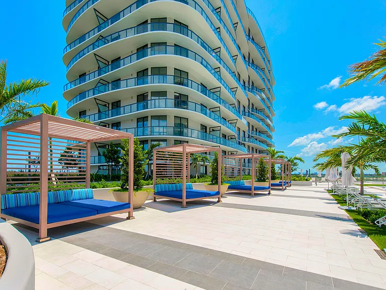 Pool Deck Cabanas