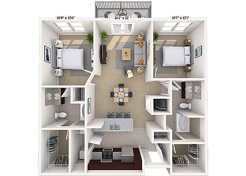 Floor plan Lenox
