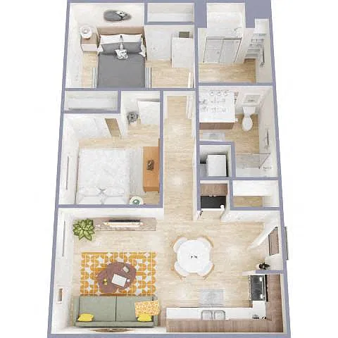 Floor plan 2AM
