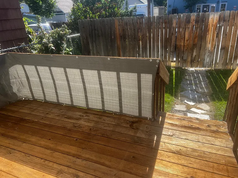 Back deck