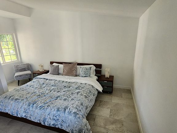 Master bedroom with large closet
