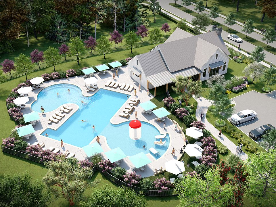 Planned Amenities Aerial View