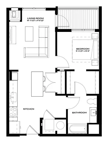 Floor plan A2c