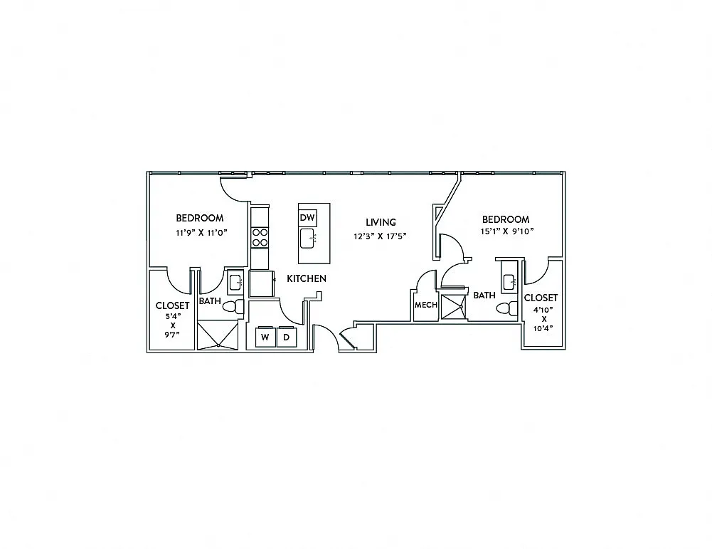 Floor plan B1