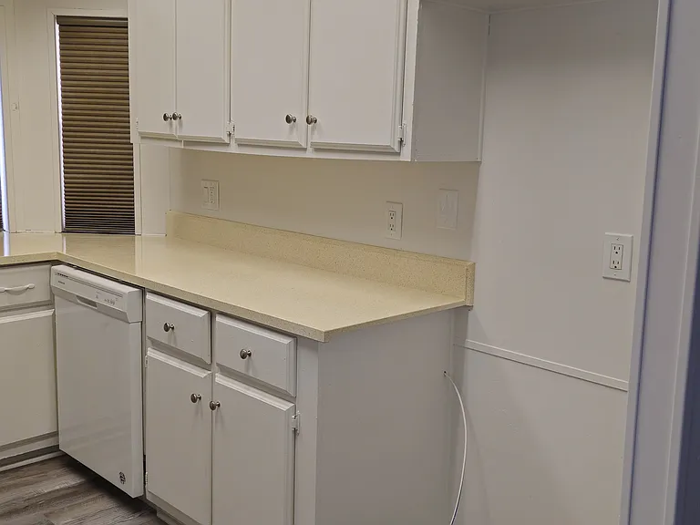 Plenty of counter space and dishwasher included