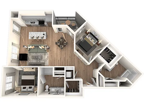 Floor plan B7 Nauset