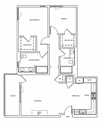 Floor plan Triton