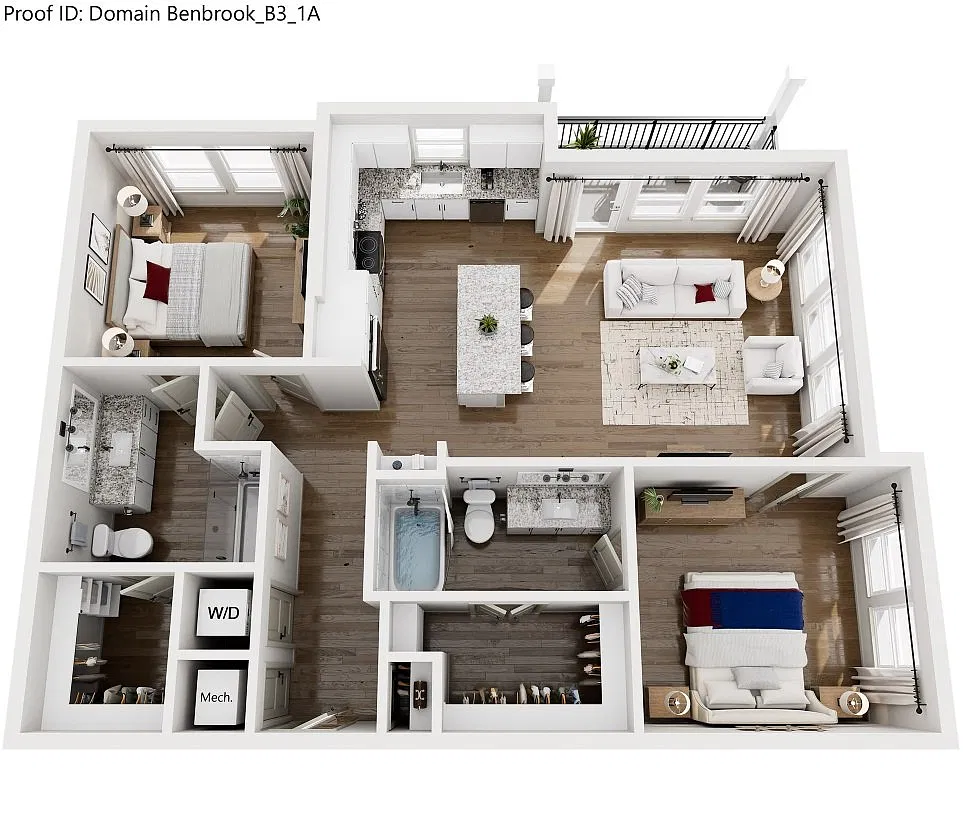 Floor plan B3