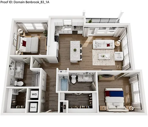 Floor plan B3