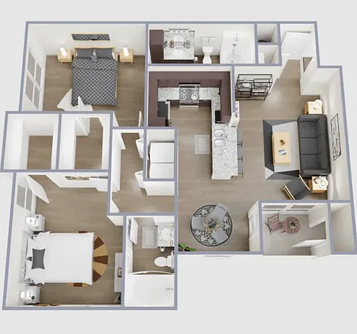 Floor plan B2