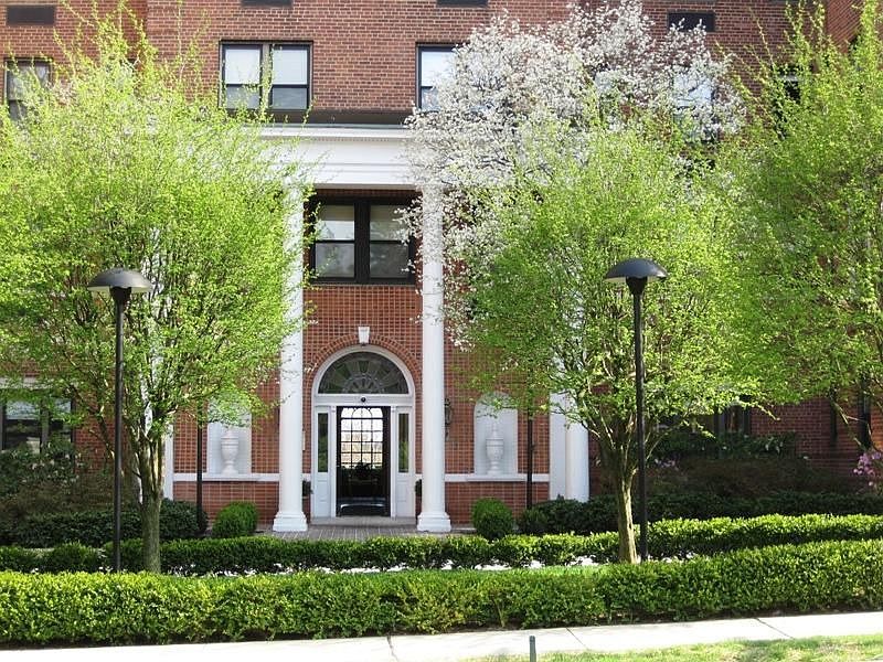 Front View of Building
