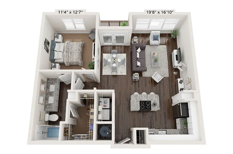 Floor plan A4