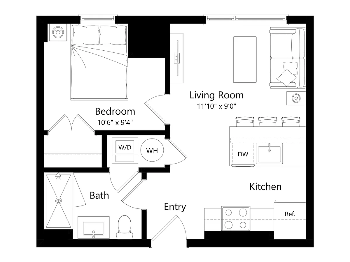 Floor plan A6