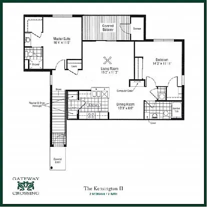 Floor plan The Kensington II