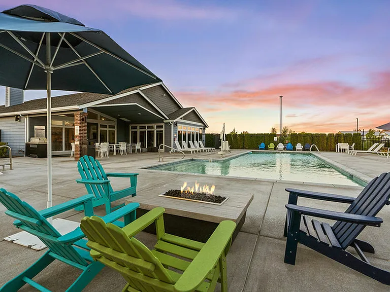 Pool and Firepit