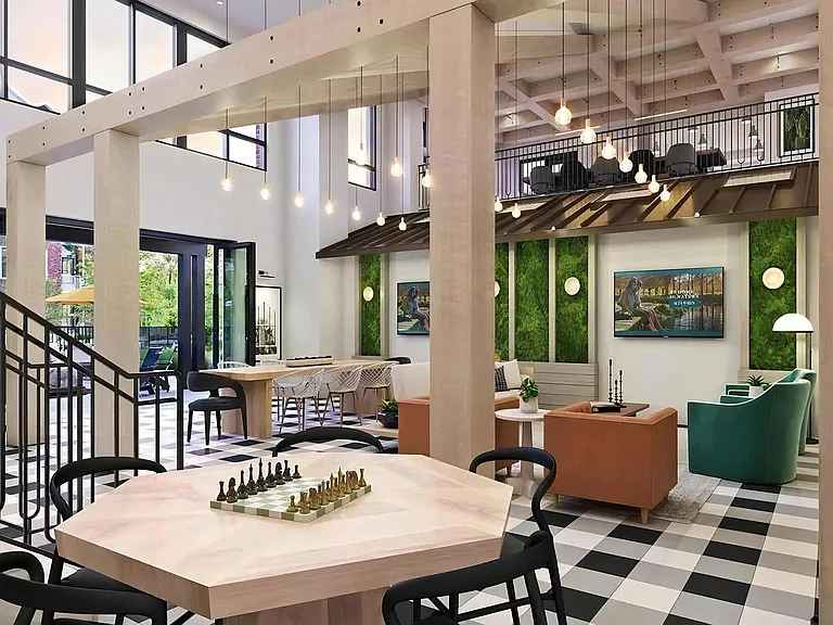 Large Clubhouse with Cozy Seating