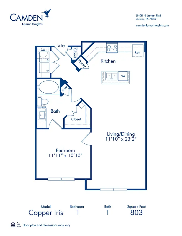 Floor plan Copper Iris