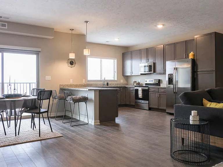 You'll feel right at home here in our spacious apartments.