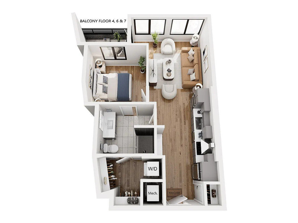 Floor plan A6