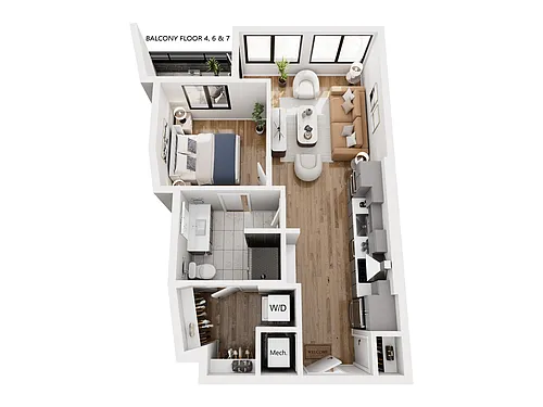 Floor plan A6