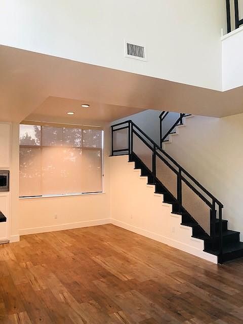 Downstairs kitchen & living
