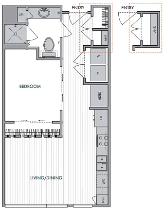 Floor plan Studio_A