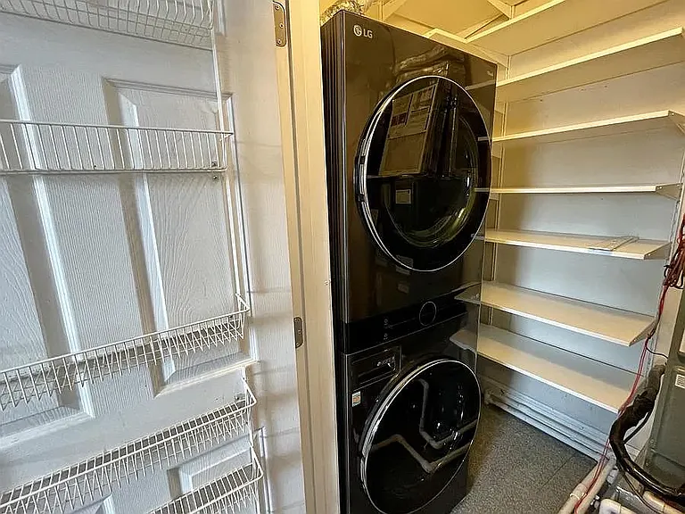 Pantry and Laundry off of main living space