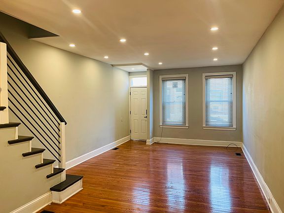 Brilliant sunlit living/dining area
