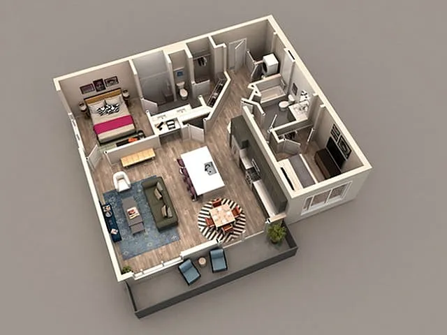 Floor plan C6