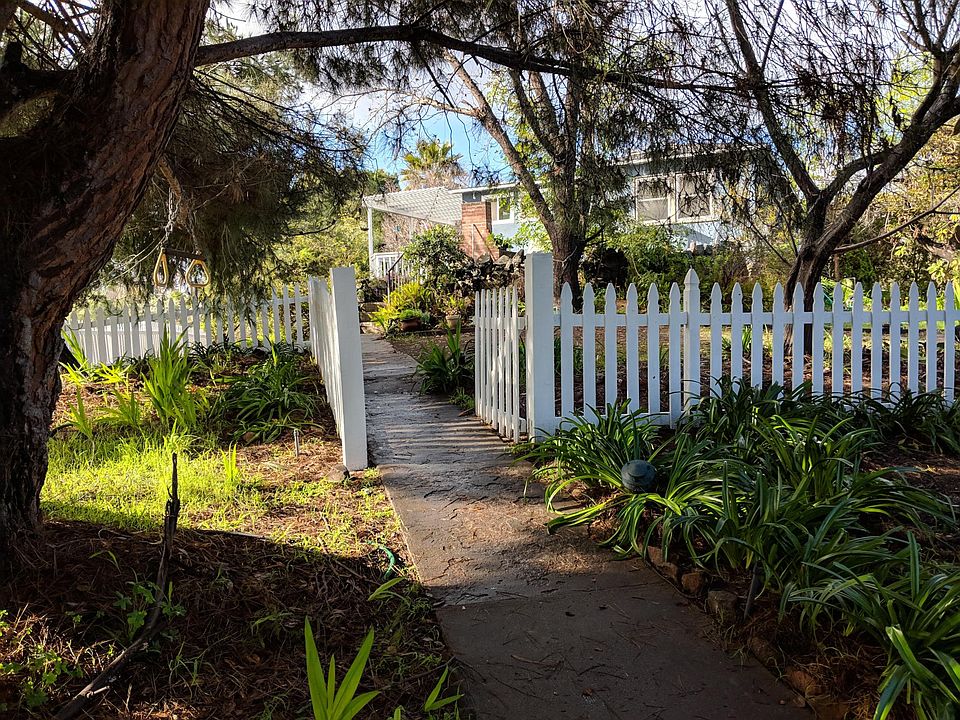 Pathway leading to the house