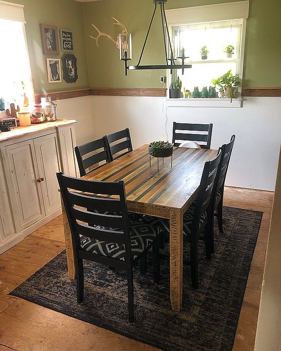 Updated dining room 2021