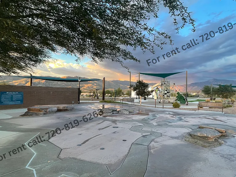 Water splash pad for hot summer days
