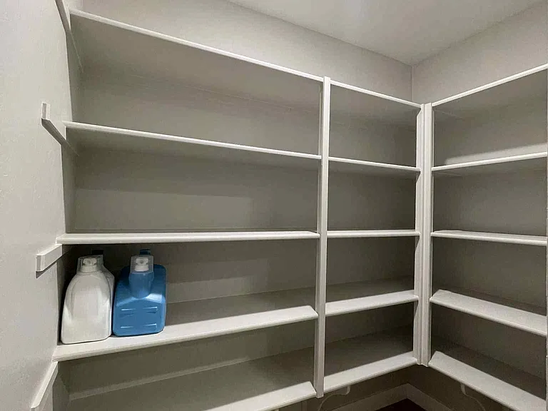 Laundry closet