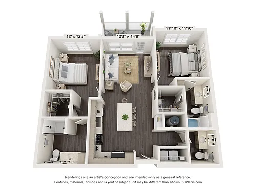 Floor plan Kindred