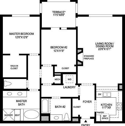 2nd image of 2881 Meridian Ave Unit 308