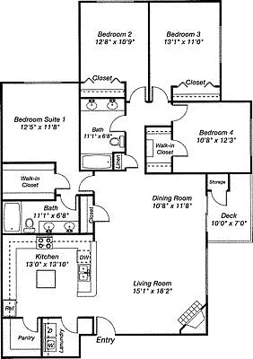 Floor plan Birch E