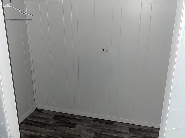 Nice sized closet with open concept in third bedroom.