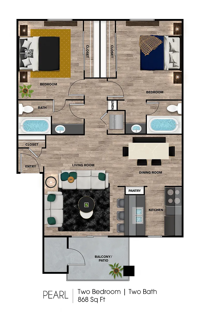 Floor plan Pearl