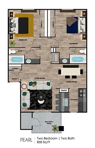 Floor plan Pearl