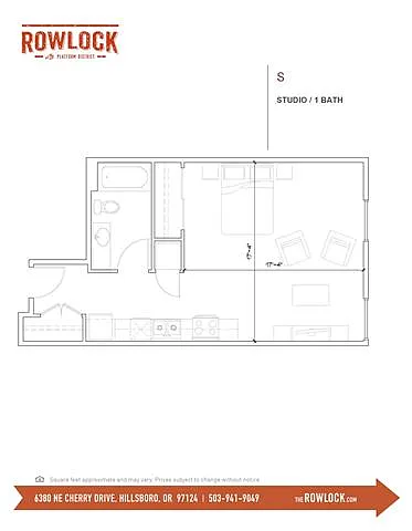 Floor plan S STUDIO