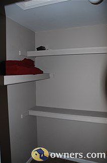 Walk in closet second bedroom