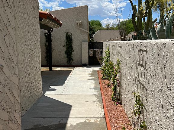 Backyard from the primary bedroom