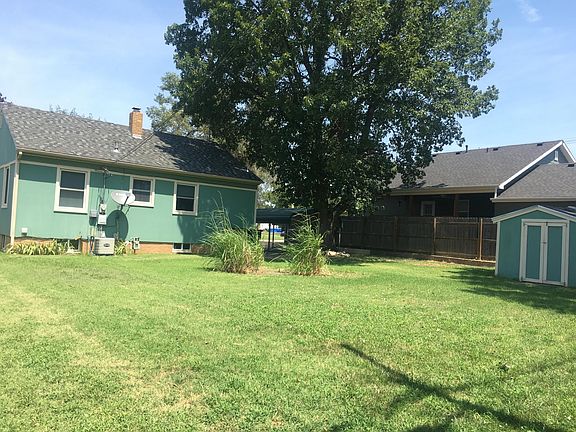 Big open space in the backyard