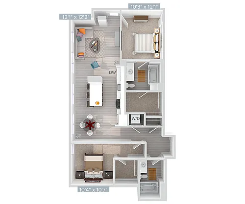 Floor plan B4V
