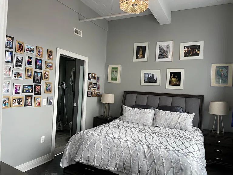 Master Bedroom shown with furnishings