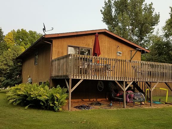 Huge deck with under storage