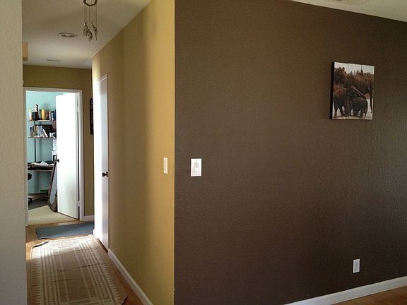 Hallway leading to bedrooms