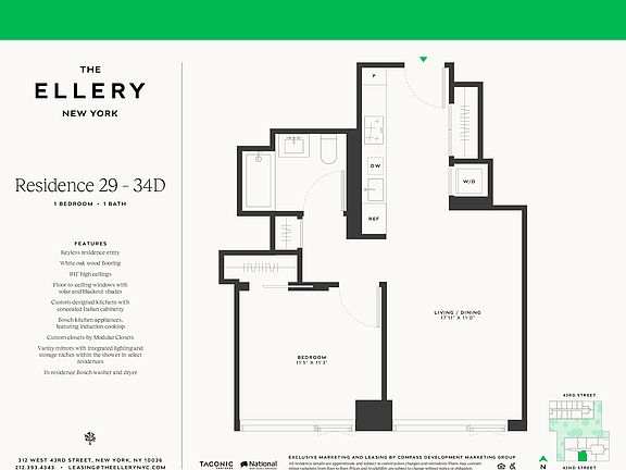 2nd image of 312 W 43rd St #29D